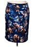 Talbots Floral Blue Casual Skirt Size 16 - photo 1