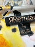 Renuar Animal Print Gold 3/4 Sleeve Blouse Size M - photo 7