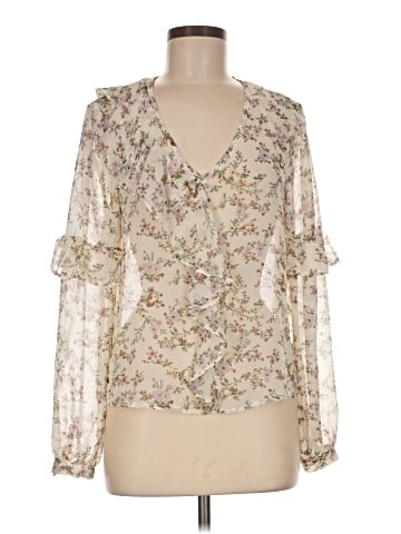 June & Hudson Long Sleeve Blouse (view 1)