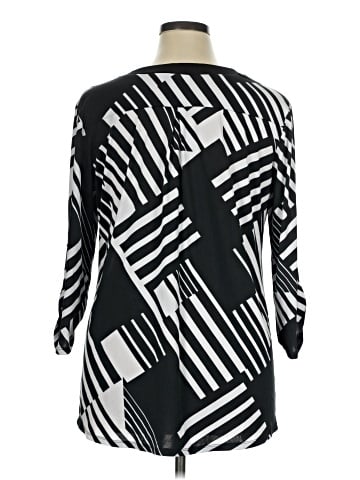 Cato 3/4 Sleeve Blouse (view 2)