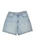 No Boundaries Blue Denim Shorts Size 6 - photo 1