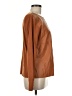 Sioni Brown Long Sleeve Blouse Size M - photo 4