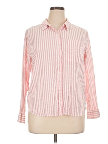 L.L.Bean Long Sleeve Button-Down Shirt (view 1)