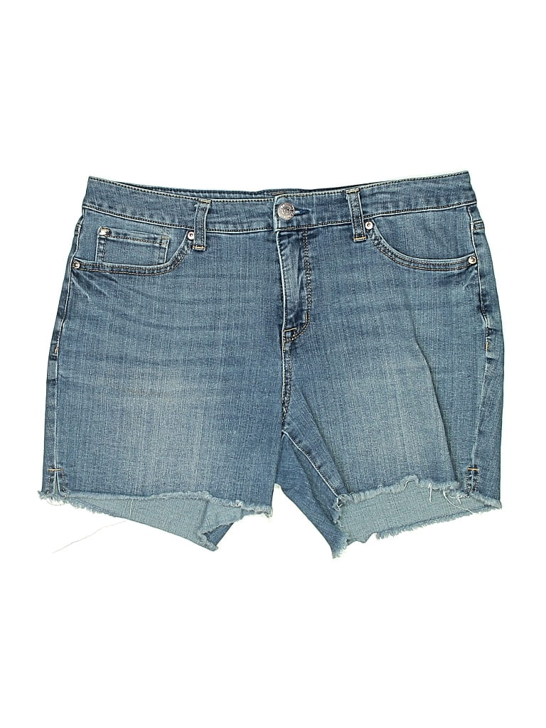 Pre-owned Seven7 Denim Shorts In Blue