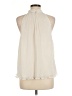 Ann Taylor Ivory Sleeveless Blouse Size M - photo 2