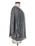 1.State 100% Polyester Gray Long Sleeve Blouse Size M - photo 4