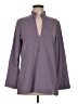 Lands' End Gray Long Sleeve Blouse Size M - photo 1
