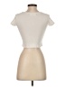 OAK Ivory Short Sleeve Turtleneck Size XS - photo 2