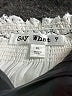 Say What? 100% Polyester Ivory 3/4 Sleeve Blouse Size XL - photo 7