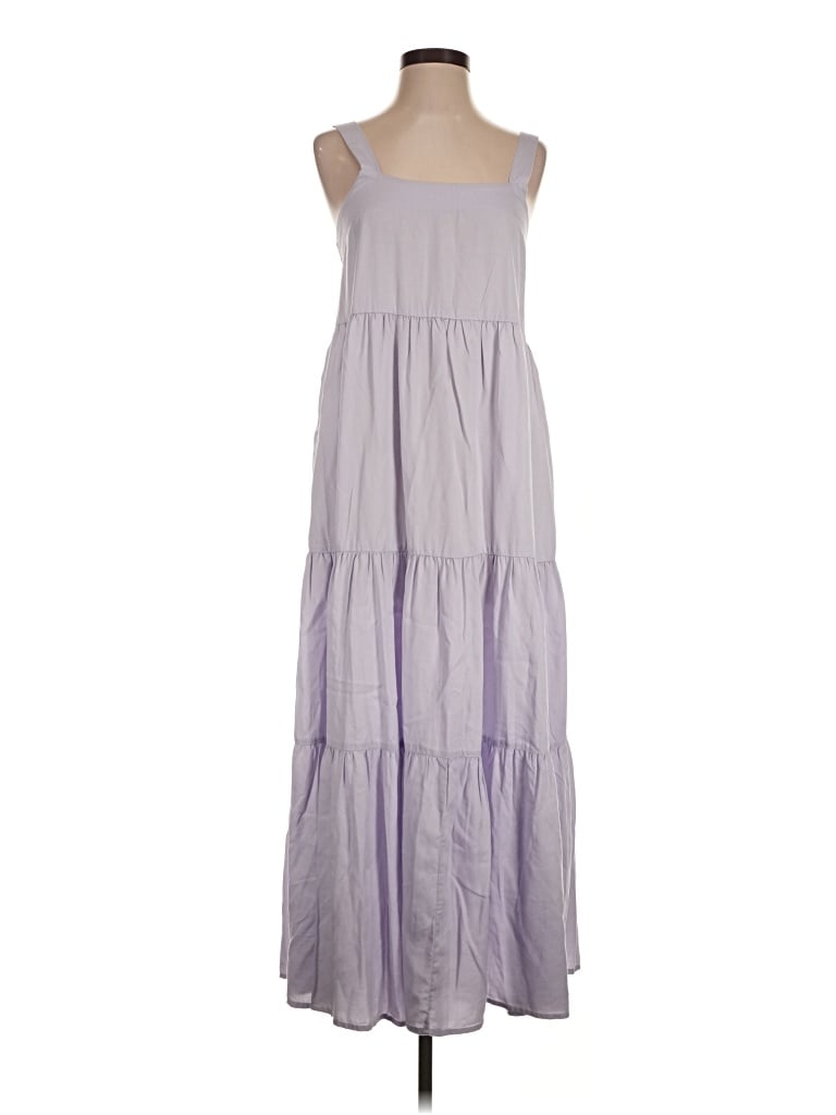 Pre-owned The Drop Casual Dress In Purple