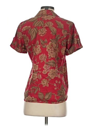 Lauren by Ralph Lauren Short Sleeve Blouse (view 2)