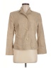 Barneys New York Tweed Tan Wool Blazer Size EU (IT) 42 / US 6 - photo 1