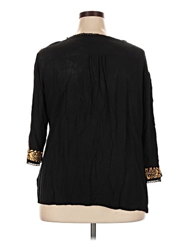 Tracy Reese 3/4 Sleeve Blouse (view 2)