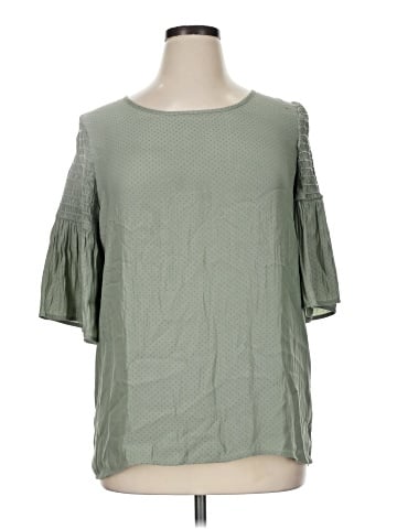Pleione Short Sleeve Blouse (view 1)