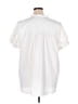 Athleta 100% Polyester Ivory Short Sleeve Blouse Size XL - photo 2