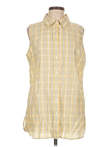 Pendleton Sleeveless Button-Down Shirt (view 1)