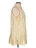 Pendleton 100% Cotton Checkered-gingham Yellow Sleeveless Button-Down Shirt Size L - photo 4