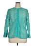 Chico's Chevron-herringbone Teal Jacket Size XL (3) - photo 1