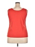 Chico's Red Sleeveless T-Shirt Size XXL (4) - photo 2