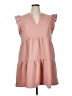 Umgee Solid Pink Casual Dress Size XL - photo 1