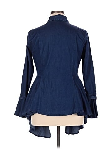 FASHION TO FIGURE Long Sleeve Blouse (view 2)