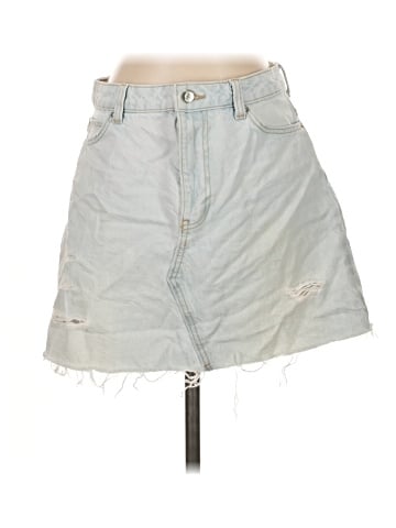 Zara Denim Skirt (view 1)