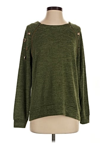 NY Collection Long Sleeve Top (view 1)
