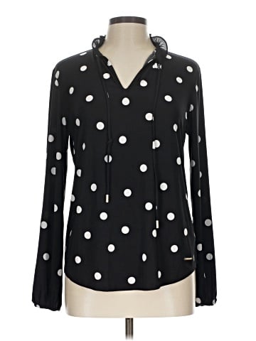 Anne Klein Long Sleeve Blouse (view 1)