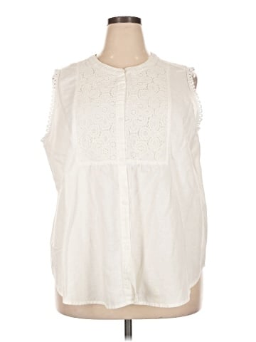 Liz Claiborne Sleeveless Blouse (view 1)
