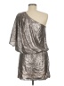 Boutique + Silver 3/4 Sleeve Top Size 8 - photo 2