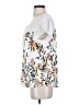 Daniel Rainn White Short Sleeve Blouse Size M - photo 5