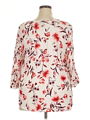 Gap Outlet 3/4 Sleeve Blouse (view 2)