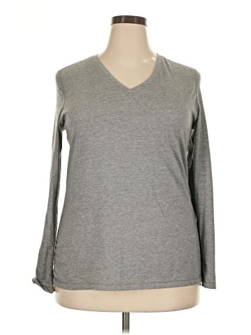 Danskin Now 3/4 Sleeve T-Shirt (view 1)