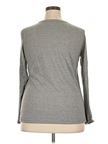 Danskin Now 3/4 Sleeve T-Shirt (view 2)
