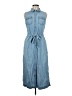 Talbots Blue Casual Dress Size 6 (petite) - photo 1