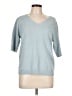 Ella Moss Teal 3/4 Sleeve Top Size L - photo 1