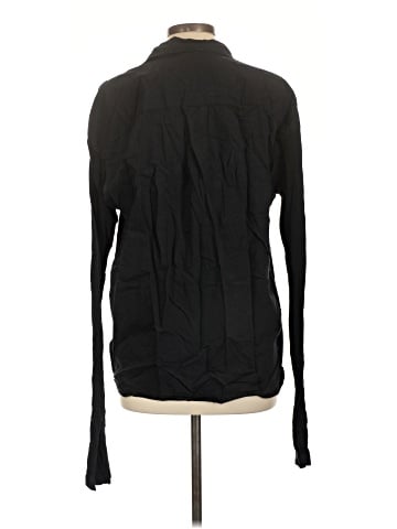 James Perse Long Sleeve Button-Down Shirt (view 2)