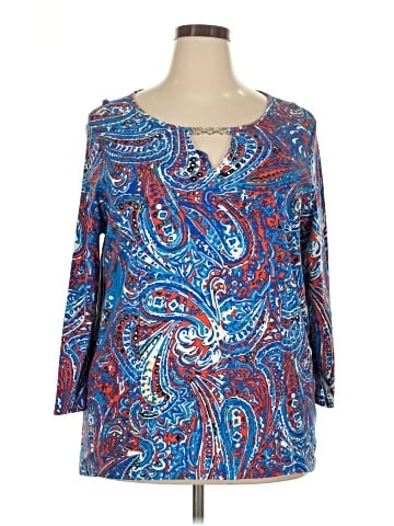 Rafaella 3/4 Sleeve Blouse (view 1)