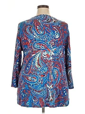 Rafaella 3/4 Sleeve Blouse (view 2)