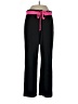Be Inspired 100% Polyester Color Block Black Track Pants Size L - photo 1