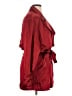 Dana Buchman Red Trenchcoat Size 14 - photo 4