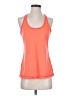 Layer 8 100% Polyester Orange Sleeveless Top Size M - photo 1