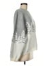 Ann Taylor LOFT Print Silver Pullover Sweater Size M - photo 4