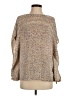 Naf Naf Tweed Tan Pullover Sweater Size XS - photo 1