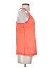 Layer 8 100% Polyester Orange Sleeveless Top Size M - photo 4