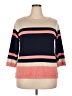 Liz Claiborne Color Block Orange Pullover Sweater Size XXL - photo 1