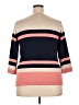 Liz Claiborne Color Block Orange Pullover Sweater Size XXL - photo 2