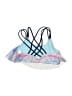 Limited Too Blue Two Piece Swimsuit Size 6X - photo 2