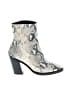 Stuart Weitzman Ivory Ankle Boots Size 7 1/2 - photo 1