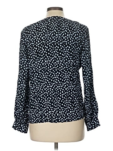 Pure Collection Long Sleeve Blouse (view 2)